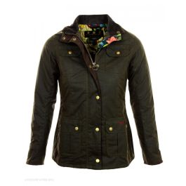 Barbour レディース38 Barbour Womens Morris Utility Jacket - Olive (LWX0311OL71) | Men's