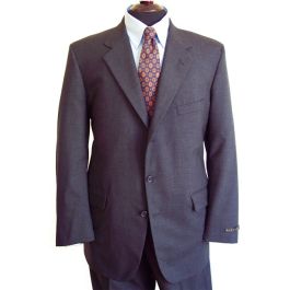 H Freeman Suit - Worsted Wool - Charcoal Grey | Men's and women's