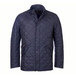 Barbour Men's Flyweight Chelsea Quilted Jacket - Navy (MQU0007NY72