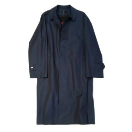 Mackintosh of Ireland Lined Raincoat - Navy | Men's and women's
