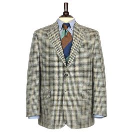 O'Connell's Sport Coat - Abraham Moon Merino Lambswool Dogstooth