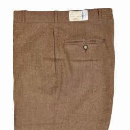 O'Connell's Vintage Wool 'Prime Flannel' Trousers - Copper (Ross
