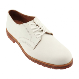 O'Connell's White Buck Oxfords | Men's and women's clothing