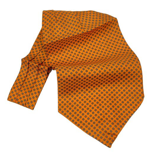 Aktinsons Silk Ascot - Rondels - Orange (107953)