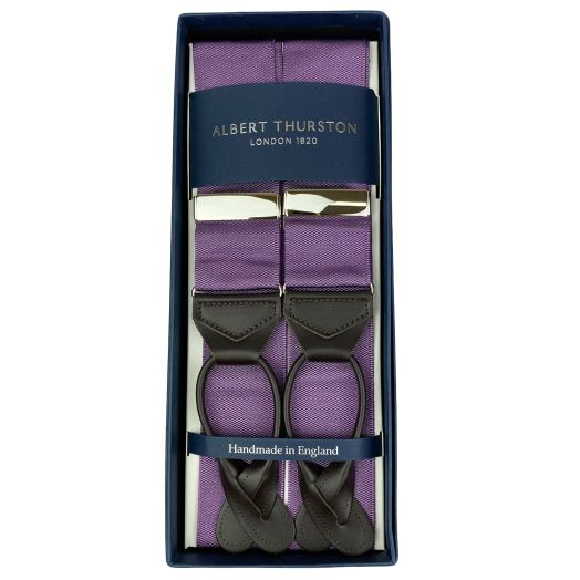 Albert Thurston Solid Braces - Amethyst (119522)