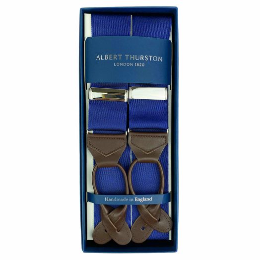 Albert Thurston Solid Braces - Sapphire (115228)
