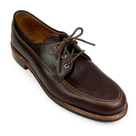 Alden 3-Eye Blucher Mocc - Brown Chromexcel (734L)