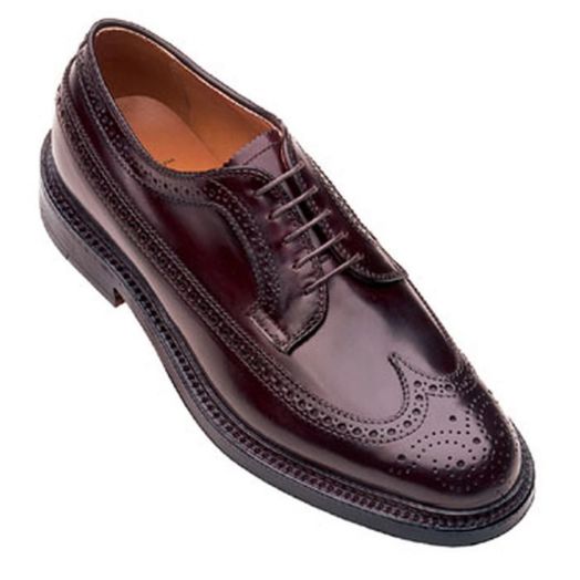 Alden Long Wing Blucher - Color 8 Shell Cordovan (975)