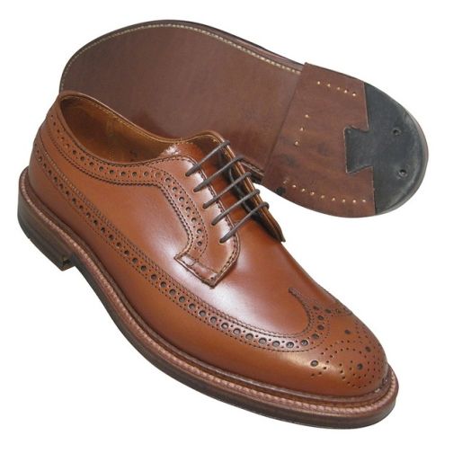 Alden Long Wing Blucher - Burnished Tan Calfskin (979)