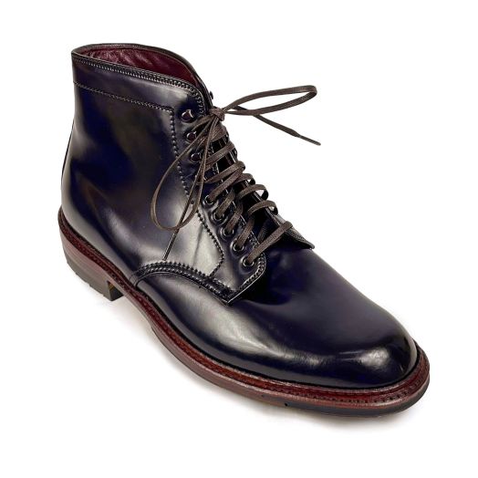 Alden for O'Connell's Exclusive Make-Up - Plain Toe Boot - Color 8 Shell Cordovan (D2812HC)