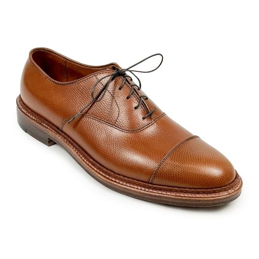 Alden for O'Connell's Exclusive Make-up - Straight Tip Balmoral in Tan Alpine Grain (D2323)