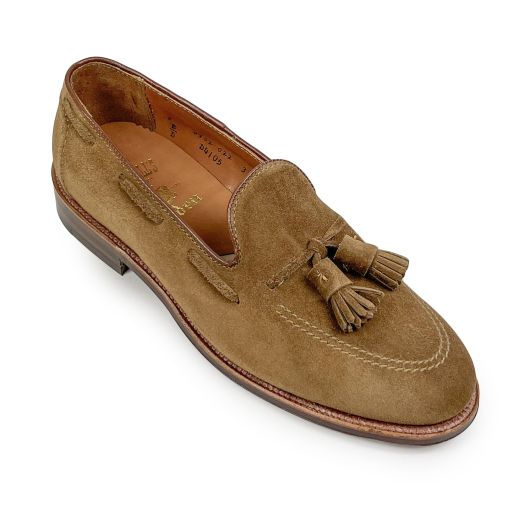 Alden for O'Connell's Exclusive Make-Up - Tassel Loafer - Snuff Suede Unlined (D4105)