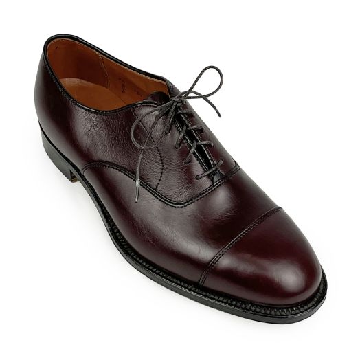 Alden Straight Tip Bal Oxford - Burgundy Calfskin (906)