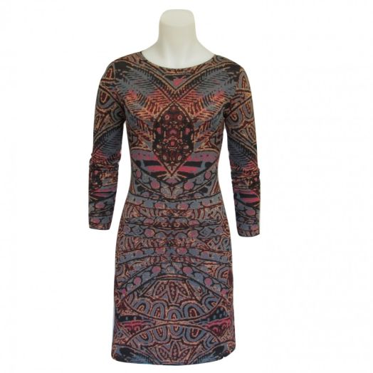 Aldo Martins Medallion Jacquard Dress - Multicolored (8748)