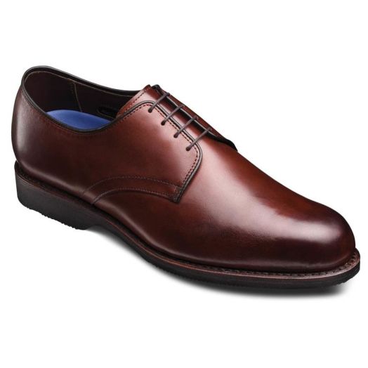 Allen Edmonds LAX Derby Shoe - Dark Chili Calfskin (Style 3016)