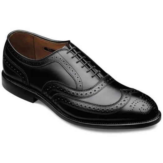 Allen Edmonds McAllister - Wingtip Bal Lace-up Oxford - Black (Style 6205)