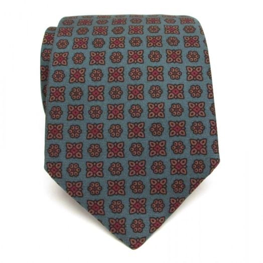 Atkinsons Ancient Madder Necktie - Neat - Green (44816)