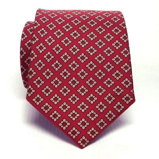 Atkinsons Ancient Madder Necktie - Neat (Rst6) (65933)