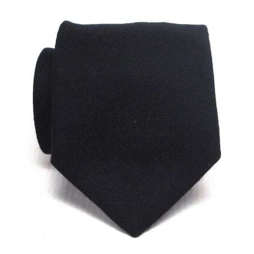 Atkinsons Wool Challis Woven - Solid - Black (71358)