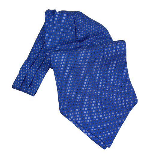 Atkinsons Silk Ascot - Neat - Blue (114936)
