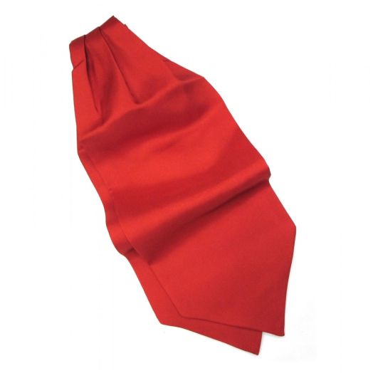Atkinsons Silk Ascot - Solid - Red (85537)