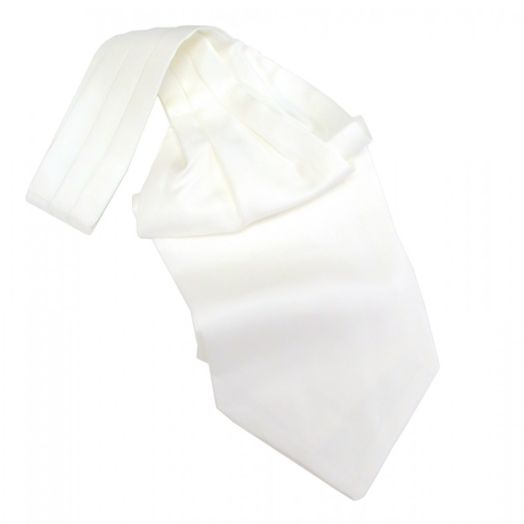 Atkinsons Silk Ascot - Solid - White (85540)