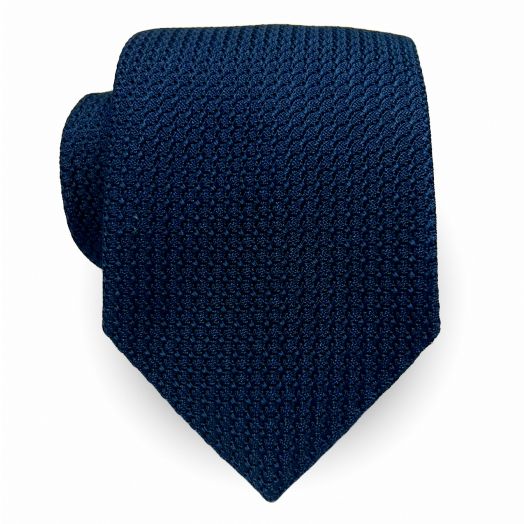 Atkinsons Silk Grenadine Necktie - Navy - Extra Long (91865)