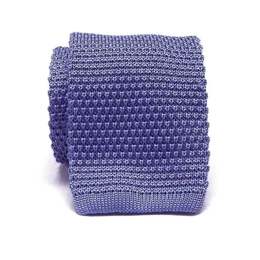 Atkinsons Silk Knit Necktie - Light Blue (48981)