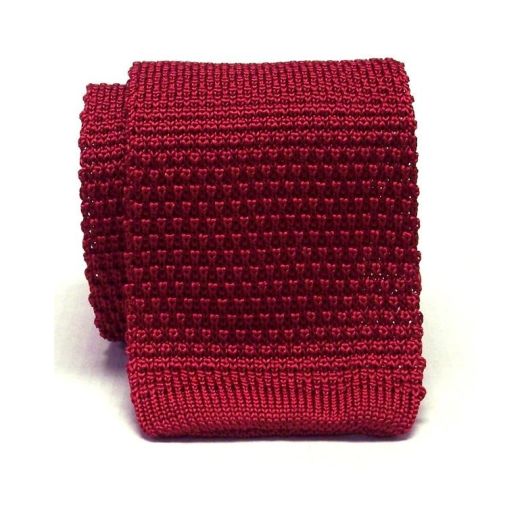 Atkinsons Silk Knit Necktie - Red (44725)