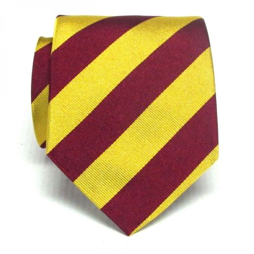 Atkinsons Silk Regimental Tie - 11th Hussars Prince Albert (92675) Extra Long