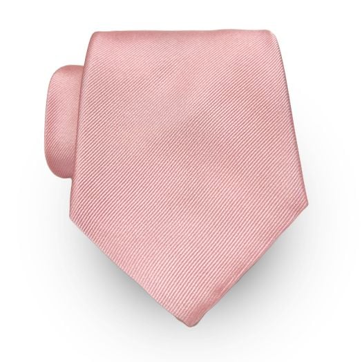 Atkinsons Woven Silk Twill Tie - Solid - Pink (39019)