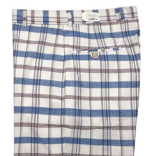 Authentic India Bleeding Madras Trouser (Crm0)