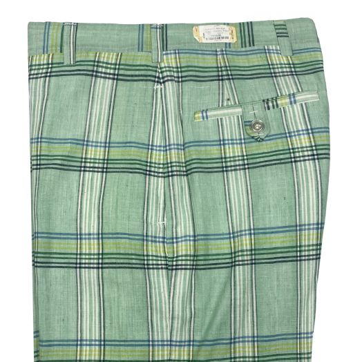 Authentic India Bleeding Madras Trouser (Grn1)