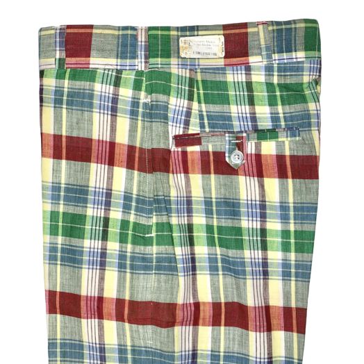 Authentic India Bleeding Madras Trouser (Grn8)