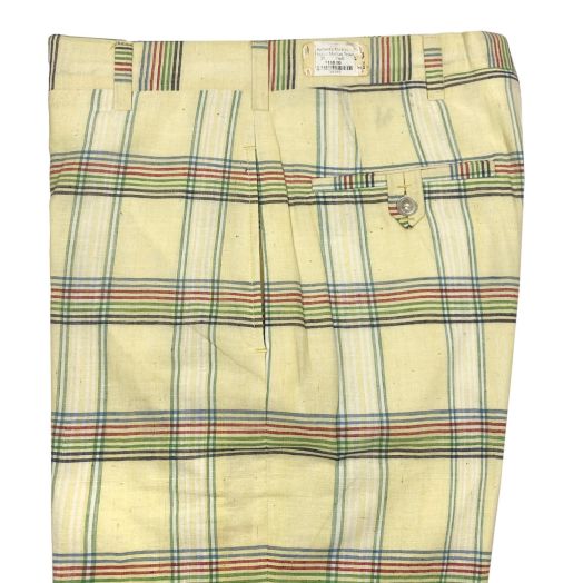 Authentic India Bleeding Madras Trouser (Ylw0)