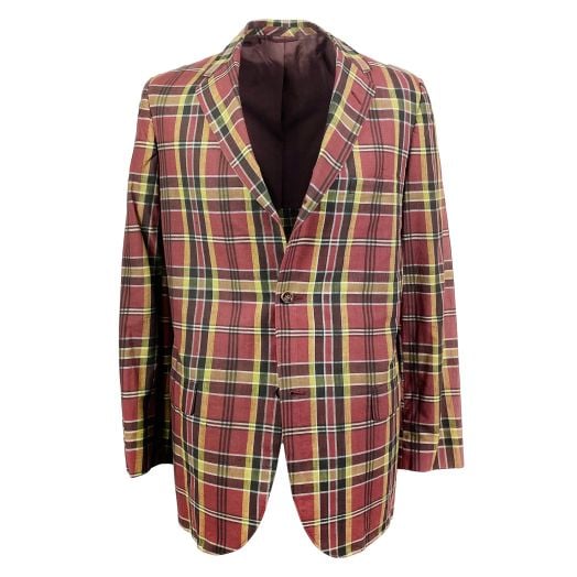 Authentic India Madras Sportcoat - Brg1