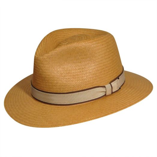 Bailey Straw Panama - Brooks - Honey