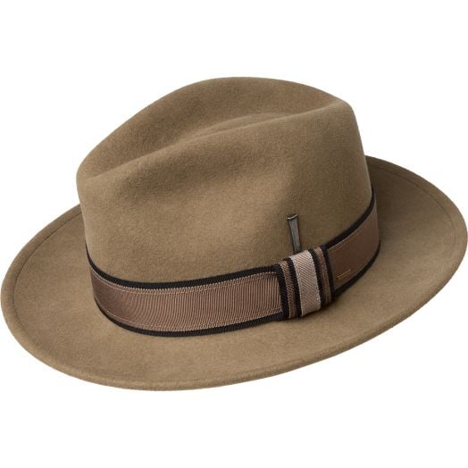 Bailey Soft Wool Felt Fedora - 2 5/8" Brim - Driftwood