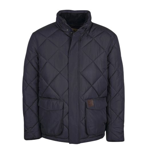Barbour Men's Ivestone Quilted Jacket - Navy (MQU1320OL59)