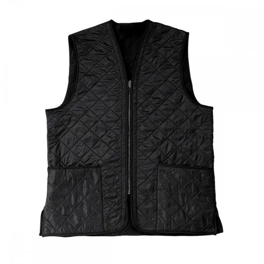 Barbour Men's Polarquilt Waistcoat - Zip-in liner - Black (MLI0002BK91)