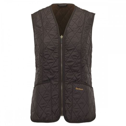 Barbour Women's Betty Interactive Polarfleece Vest/Beadnell Liner - Brown (LQU0326BR71)
