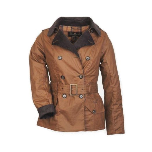 Barbour Women's Elmgate Trench Jacket - Bark (LWX0205)