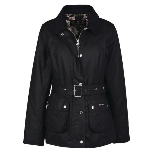Barbour Women's Pendula Wax Jacket - Black (LWX1271BK71)