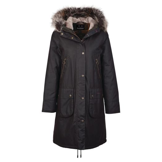 Barbour Women's Stavia Wax Jacket - Rustic (LWX1268RU91)
