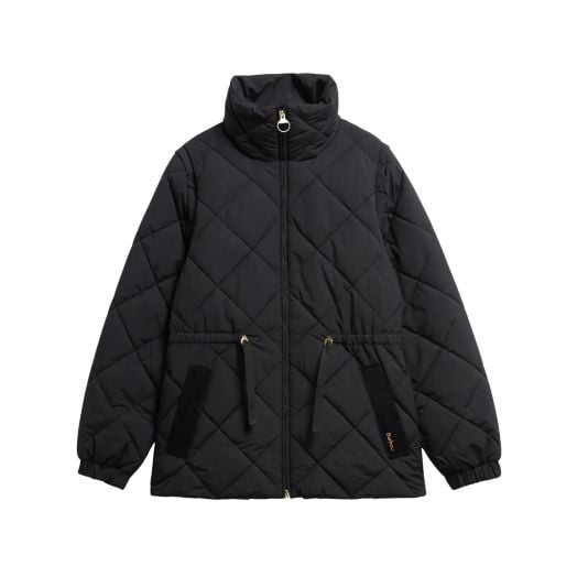 Barbour Women's Tanfield Puffer Jacket - Black (LQU1929)