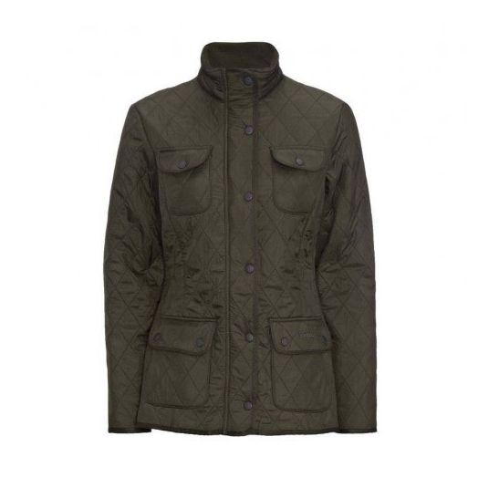 Barbour Women's Utility Polarquilt Jacket - Olive (LQU002)