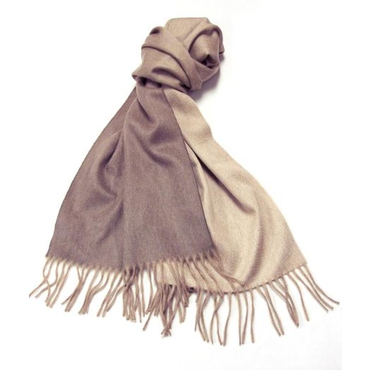 Begg & Co. Scottish Cashmere Scarf - Ombre - Marble (67570)