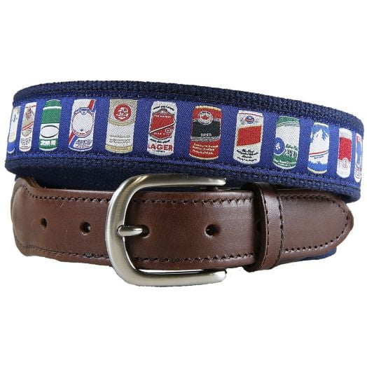 Belted Cow Leather Tab Belt - Cheap Buzz