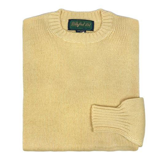 Byford NOS Women's Mercerized Cotton Crewneck Sweater - Corn