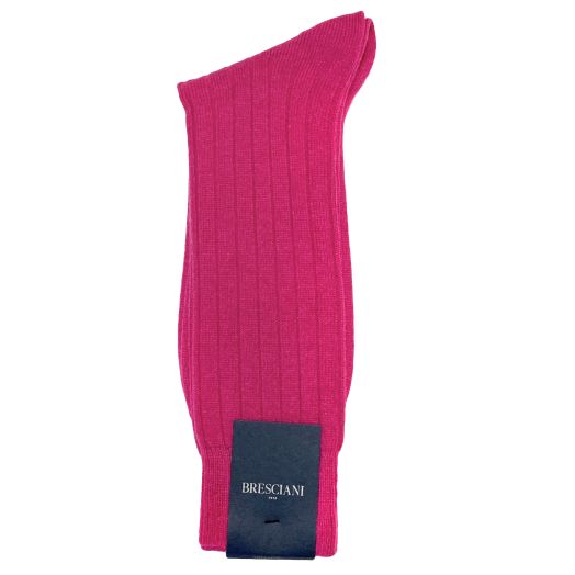 Cashmere Mid-Calf Marcoliani Sock - Fuchsia (104736)